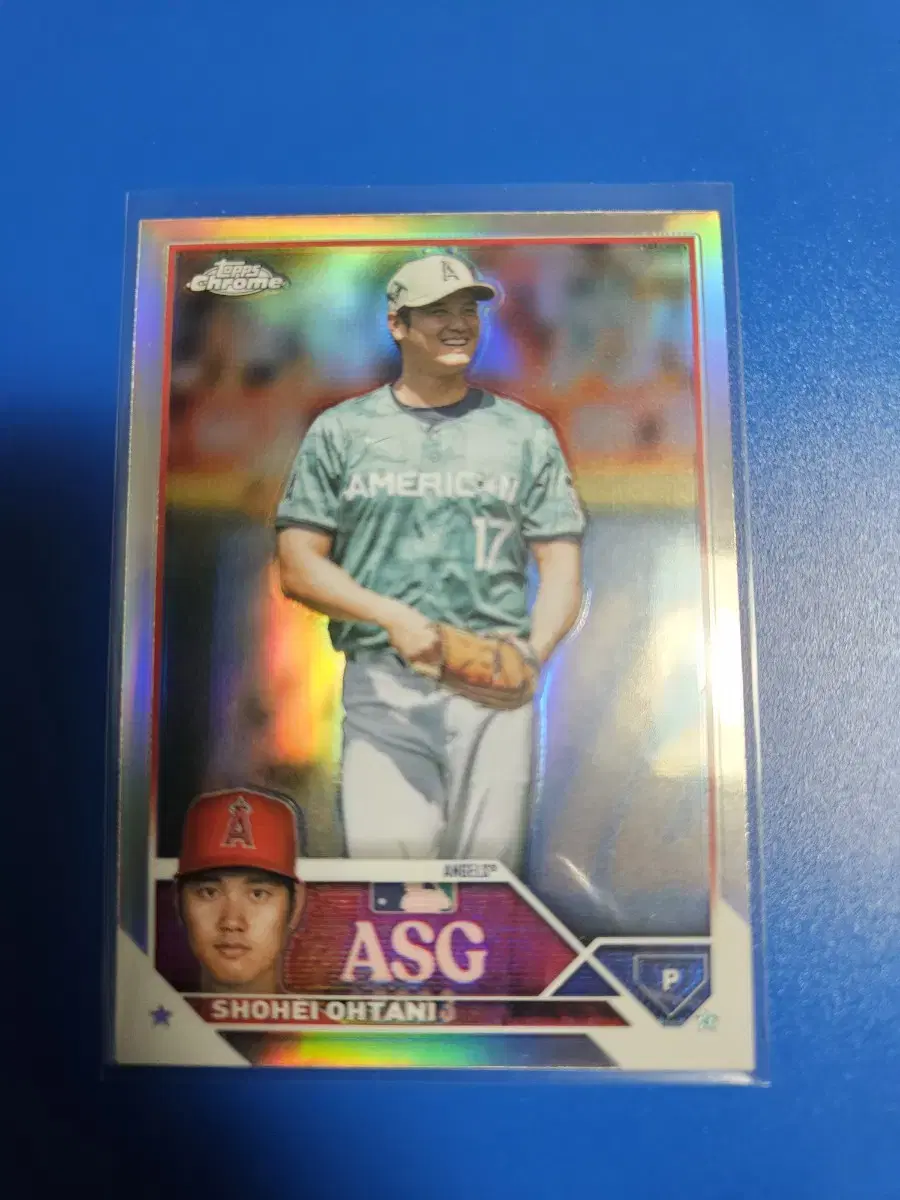 오타니 2023 Topps Chrome 올스타 리플렉터 카드